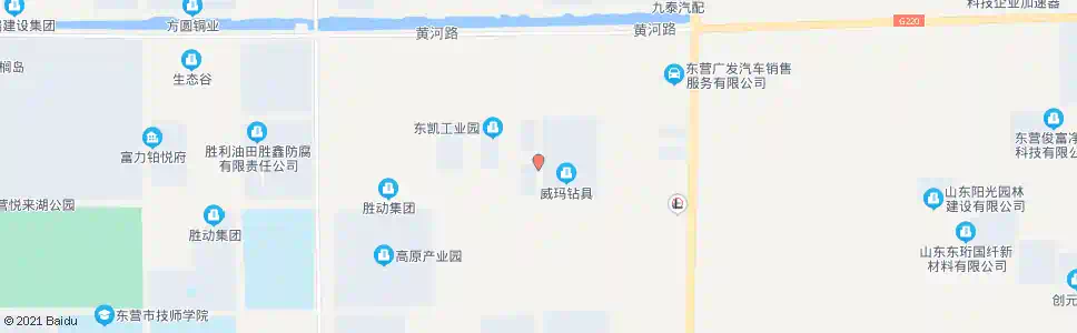 东营胜达电器_公交站地图_东营公交_妙搜公交查询2025