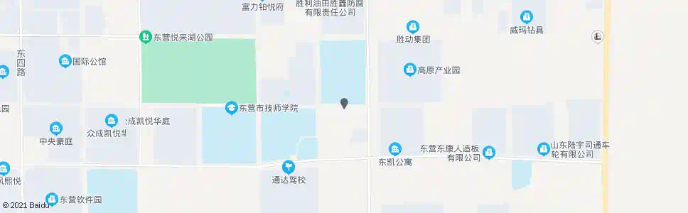 东营高原工业园_公交站地图_东营公交_妙搜公交查询2025
