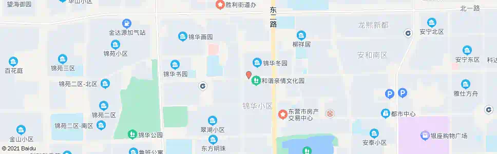 东营锦华二区_公交站地图_东营公交_妙搜公交查询2025