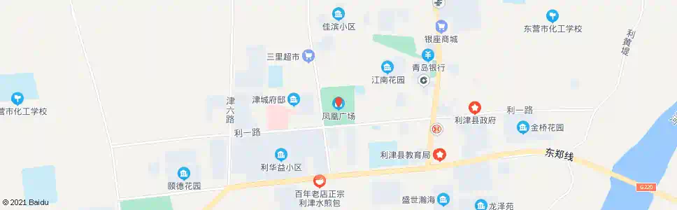 东营凤凰广场_公交站地图_东营公交_妙搜公交查询2025