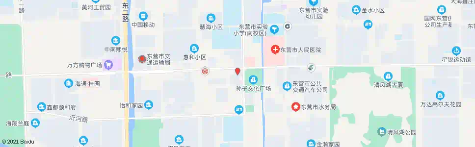 东营中国银行_公交站地图_东营公交_妙搜公交查询2025
