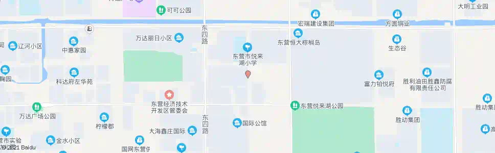 东营奥林匹克花园东门_公交站地图_东营公交_妙搜公交查询2025