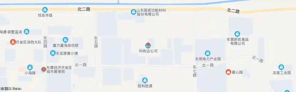 东营科利达公司_公交站地图_东营公交_妙搜公交查询2025