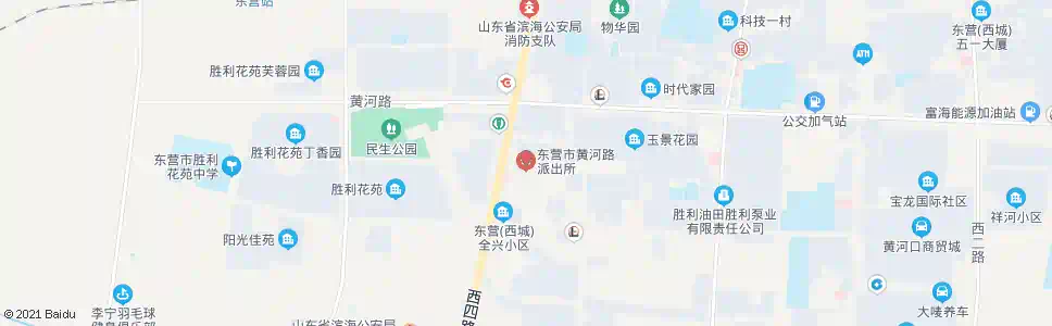 东营运河路派出所_公交站地图_东营公交_妙搜公交查询2025