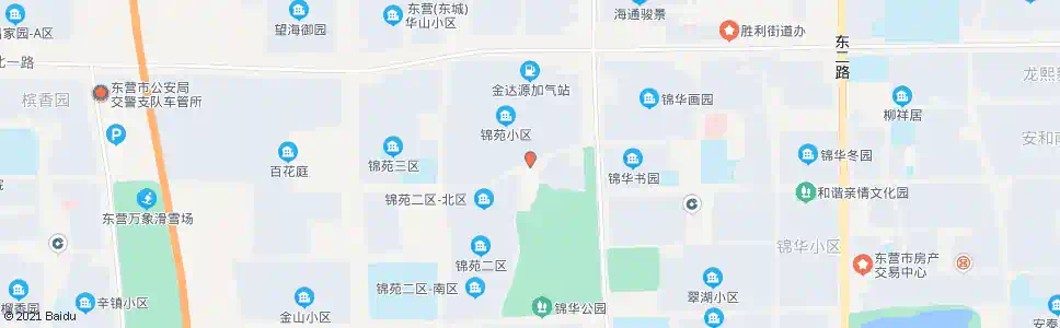 东营锦苑一区南门_公交站地图_东营公交_妙搜公交查询2025