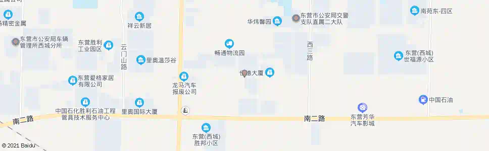 东营山东广域公司_公交站地图_东营公交_妙搜公交查询2025