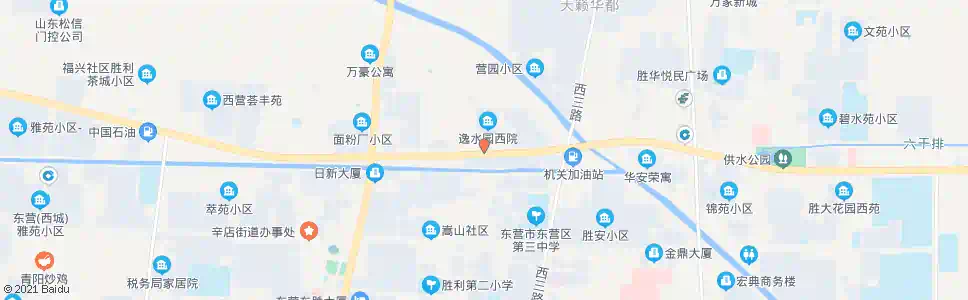 东营西三路路口_公交站地图_东营公交_妙搜公交查询2025