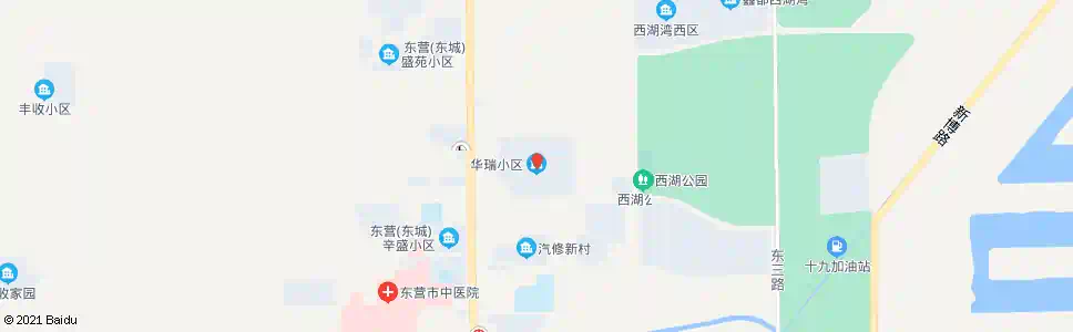 东营华瑞小区_公交站地图_东营公交_妙搜公交查询2025