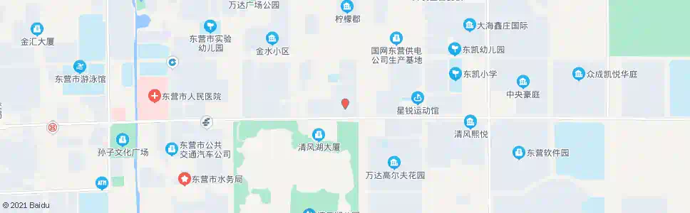 东营水岸天华_公交站地图_东营公交_妙搜公交查询2025