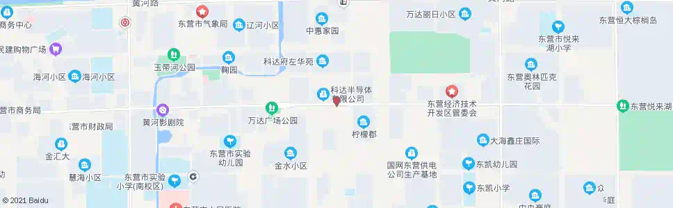 东营英威花园_公交站地图_东营公交_妙搜公交查询2025