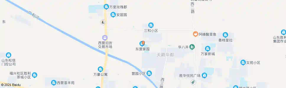 东营社区服务中心_公交站地图_东营公交_妙搜公交查询2025
