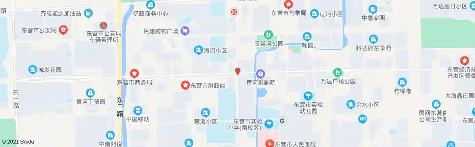 东营府前街路口_公交站地图_东营公交_妙搜公交查询2025