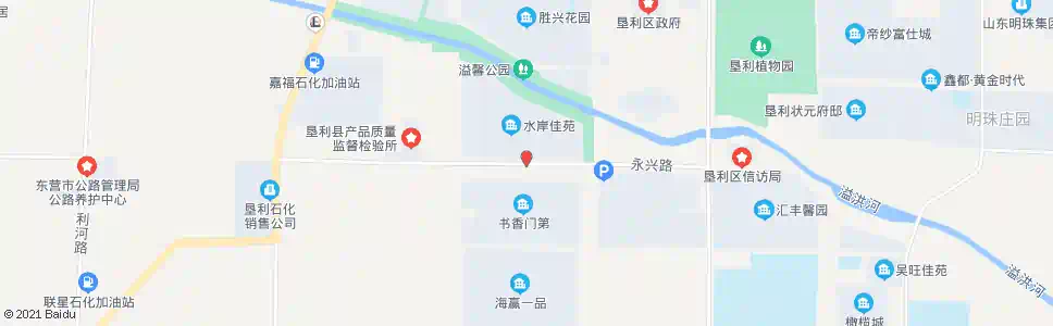 东营水岸佳苑南门_公交站地图_东营公交_妙搜公交查询2025