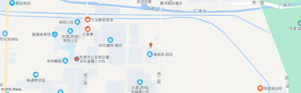 东营南苑四区_公交站地图_东营公交_妙搜公交查询2025
