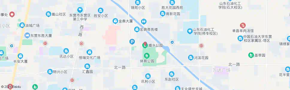 东营嬉水公园_公交站地图_东营公交_妙搜公交查询2025