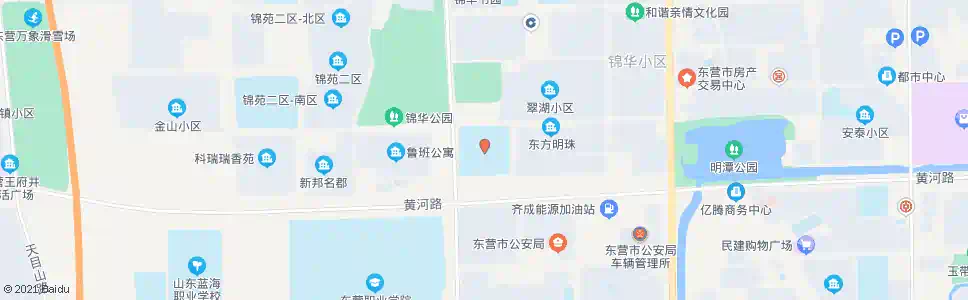 东营英华园学校_公交站地图_东营公交_妙搜公交查询2025