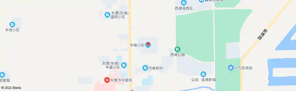 东营华瑞小区东区_公交站地图_东营公交_妙搜公交查询2025
