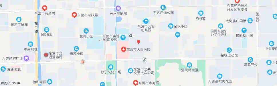 东营清风小区_公交站地图_东营公交_妙搜公交查询2025