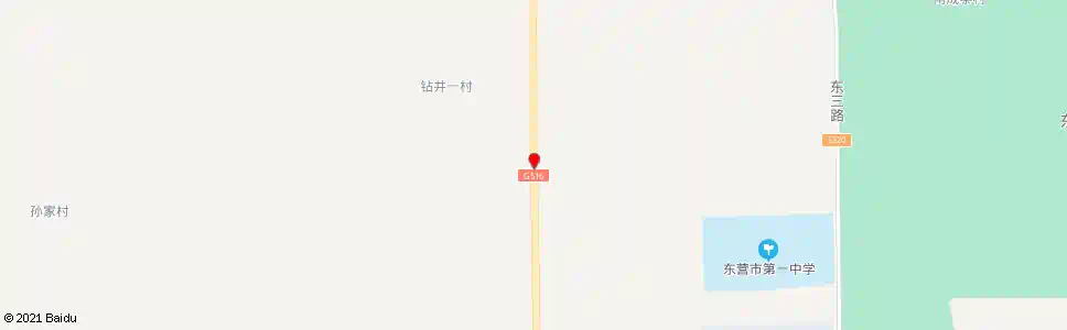 东营二分厂_公交站地图_东营公交_妙搜公交查询2025