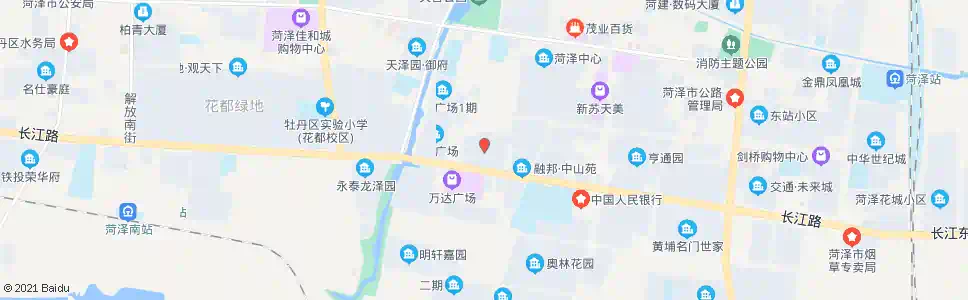 菏泽华平小区_公交站地图_菏泽公交_妙搜公交查询2025