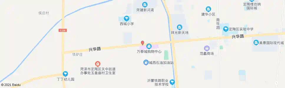 菏泽电厂_公交站地图_菏泽公交_妙搜公交查询2025
