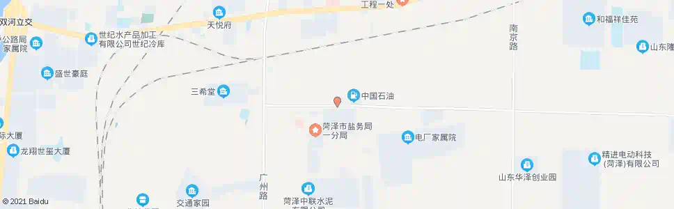 菏泽钢材市场_公交站地图_菏泽公交_妙搜公交查询2025