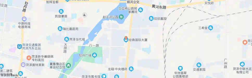 菏泽工商银行分行_公交站地图_菏泽公交_妙搜公交查询2025