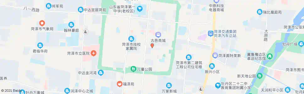 菏泽茶叶市场_公交站地图_菏泽公交_妙搜公交查询2025