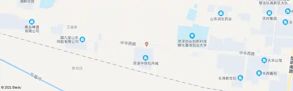 菏泽大席张村_公交站地图_菏泽公交_妙搜公交查询2025