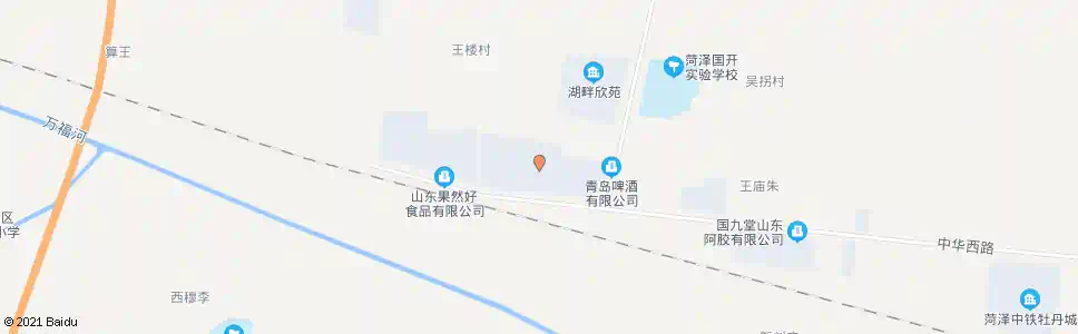 菏泽青啤公司_公交站地图_菏泽公交_妙搜公交查询2025