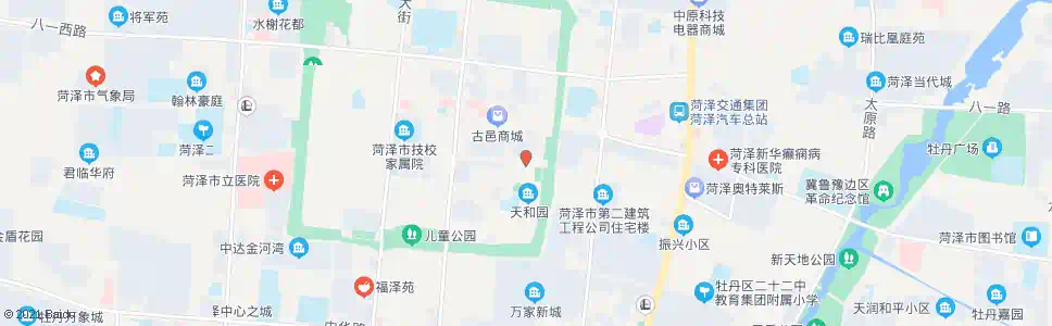 菏泽农贸市场_公交站地图_菏泽公交_妙搜公交查询2025