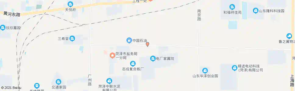 菏泽电厂路口_公交站地图_菏泽公交_妙搜公交查询2025