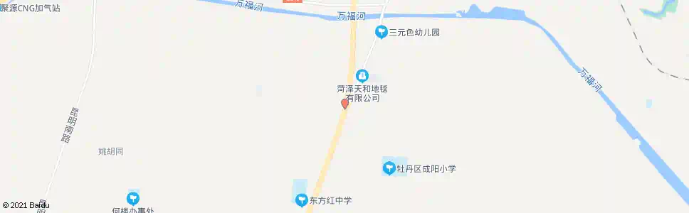 菏泽何庄_公交站地图_菏泽公交_妙搜公交查询2025