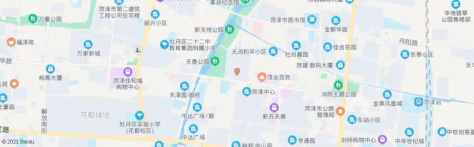 菏泽市政府_公交站地图_菏泽公交_妙搜公交查询2025