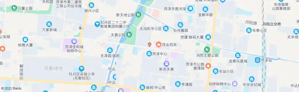 菏泽闫屯社区_公交站地图_菏泽公交_妙搜公交查询2025