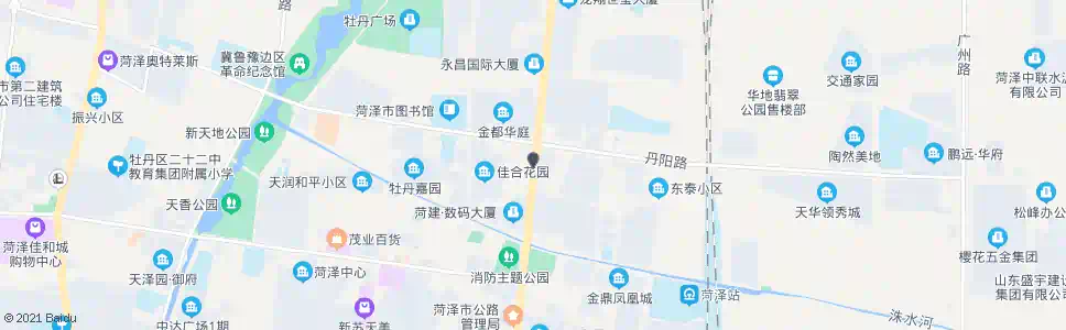 菏泽粮食局_公交站地图_菏泽公交_妙搜公交查询2025
