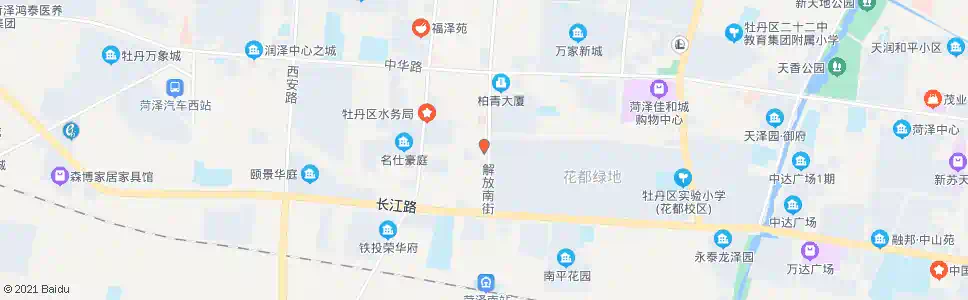 菏泽南城办事处_公交站地图_菏泽公交_妙搜公交查询2025