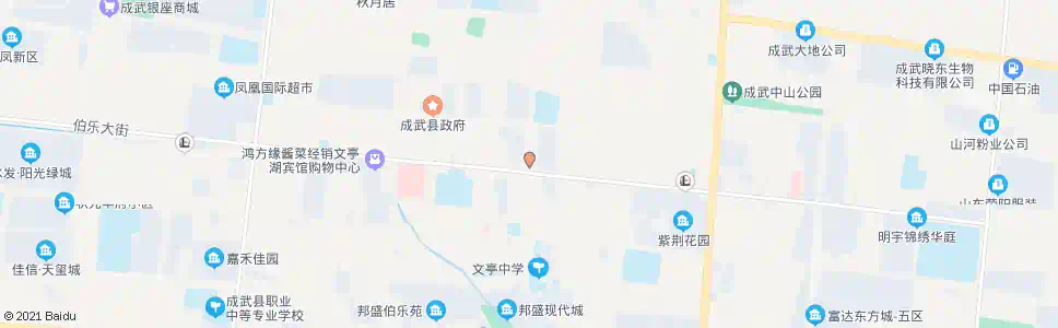菏泽肉联厂路口_公交站地图_菏泽公交_妙搜公交查询2025