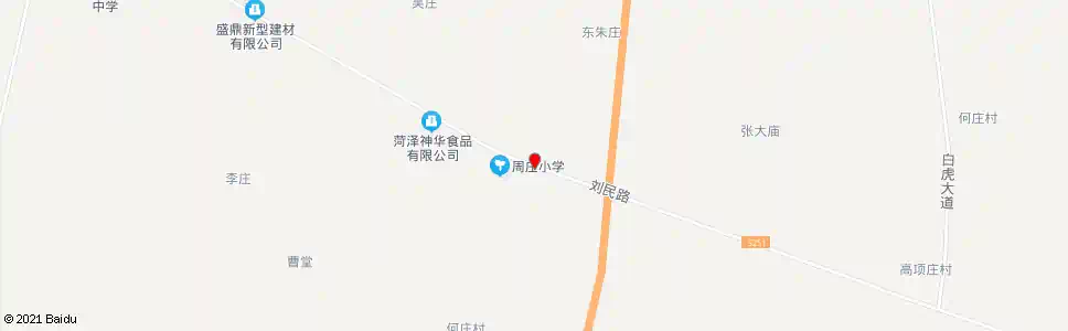 菏泽周庄_公交站地图_菏泽公交_妙搜公交查询2025