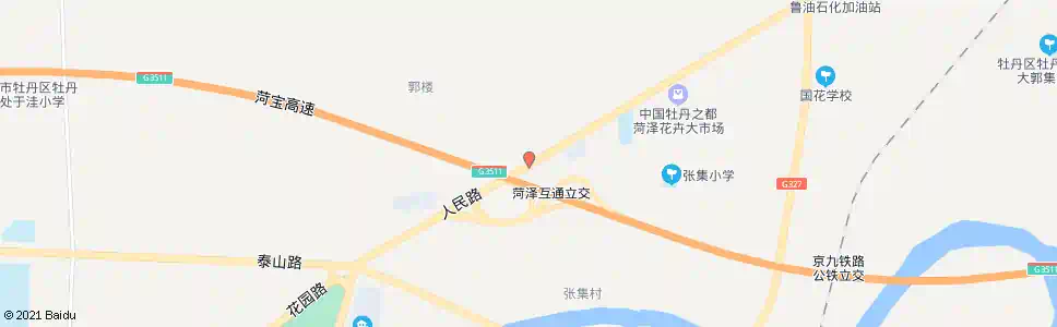 菏泽唐庄_公交站地图_菏泽公交_妙搜公交查询2025