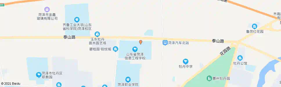 菏泽艺校_公交站地图_菏泽公交_妙搜公交查询2025