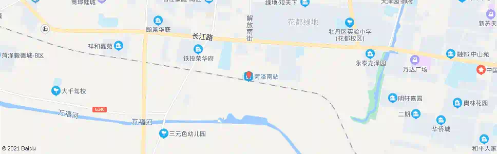 菏泽南站_公交站地图_菏泽公交_妙搜公交查询2025