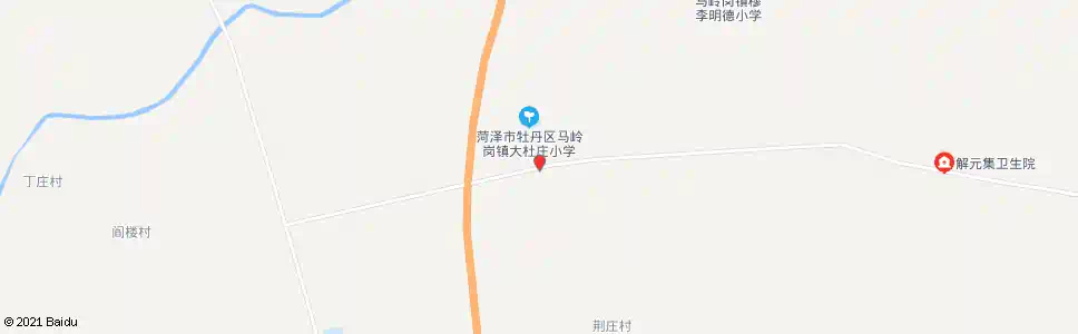 菏泽大杜庄_公交站地图_菏泽公交_妙搜公交查询2025