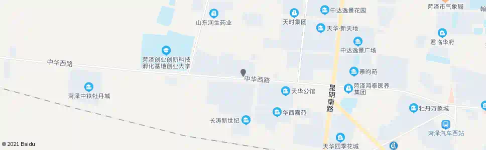 菏泽海普电器_公交站地图_菏泽公交_妙搜公交查询2025