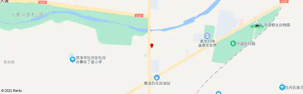 菏泽尧舜牡丹产业园_公交站地图_菏泽公交_妙搜公交查询2025