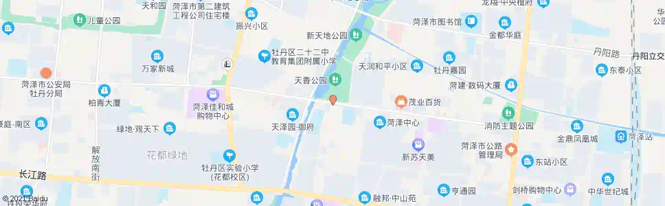 菏泽天香村_公交站地图_菏泽公交_妙搜公交查询2025