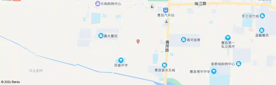 菏泽结核病院_公交站地图_菏泽公交_妙搜公交查询2025