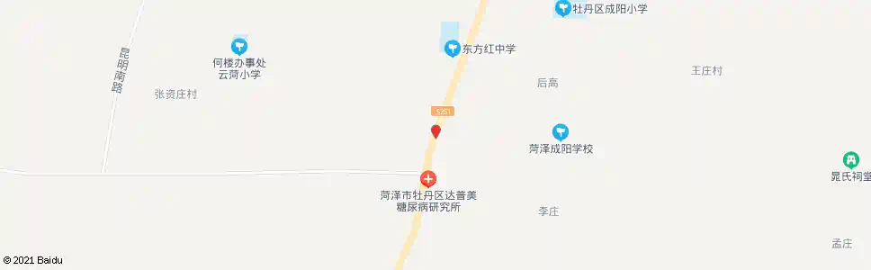 菏泽火神庙_公交站地图_菏泽公交_妙搜公交查询2025