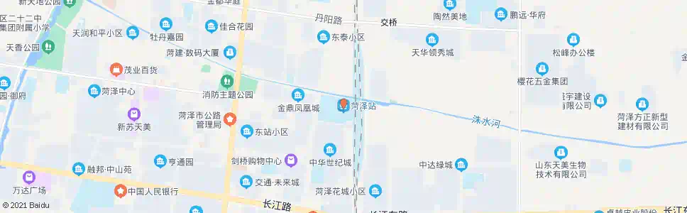 菏泽华瑞_公交站地图_菏泽公交_妙搜公交查询2025
