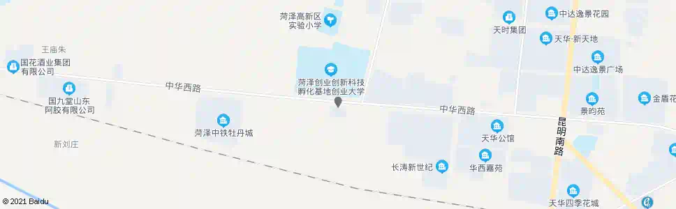 菏泽华润医药_公交站地图_菏泽公交_妙搜公交查询2025